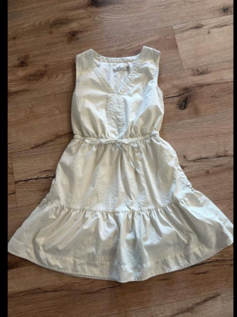 VINEYARD VINES Harbor Seersucker Dress White Cap Sz XXS